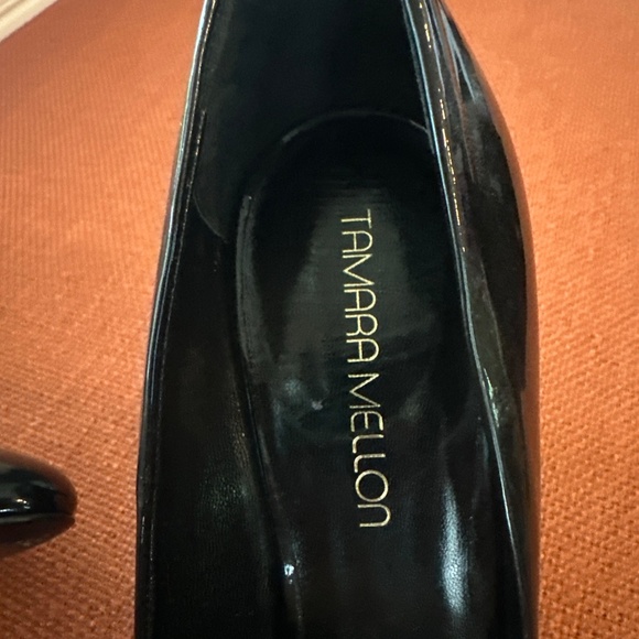 Tamara Mellon black Patent Leather Pumps size 37 1/2 - Picture 7 of 7